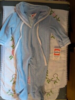 Vintage Baby Footed Onesie